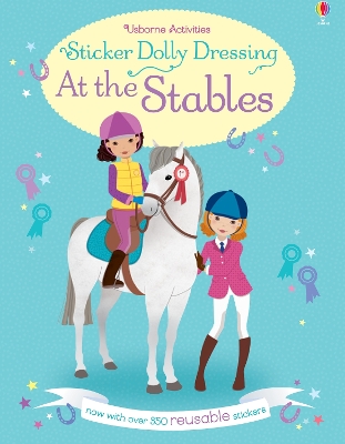 Book cover for Sticker Dolly Dressing At the Stables