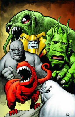 Book cover for Marvel Monsters