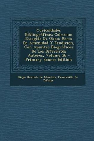 Cover of Curiosidades Bibliograficas