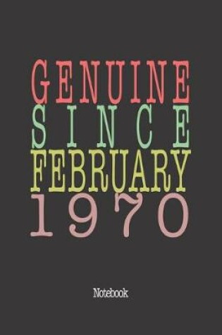 Cover of Genuine Since February 1970