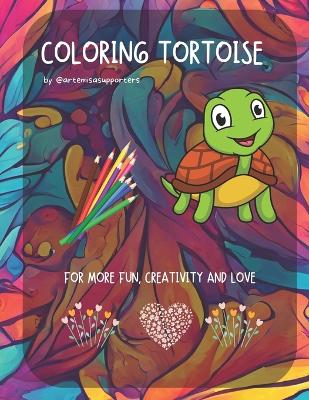 Book cover for Coloring Book Tortoise