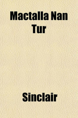 Cover of Mactalla Nan Tur