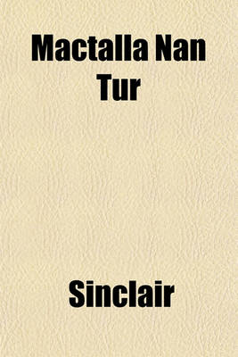 Book cover for Mactalla Nan Tur