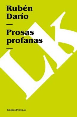 Cover of Prosas profanas