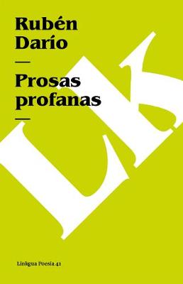Book cover for Prosas profanas