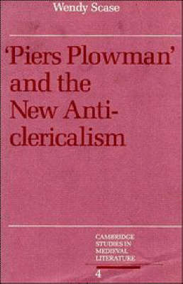 Cover of Piers Plowman and the New Anticlericalism