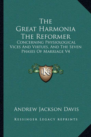 Cover of The Great Harmonia the Reformer