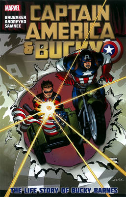 Book cover for Captain America And Bucky: The Life Story Of Bucky Barnes