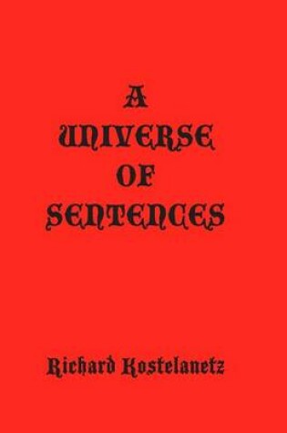 Cover of A Universe of Sentences