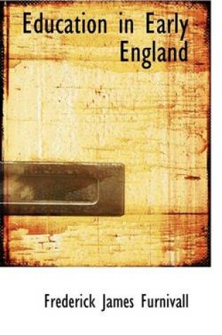 Cover of Education in Early England