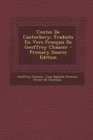 Cover of Contes de Cantorbery