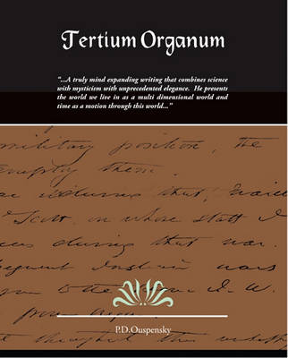 Book cover for Tertium Organum (eBook)