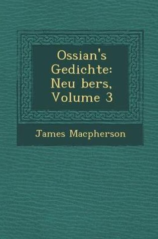 Cover of Ossian's Gedichte