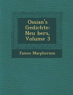 Book cover for Ossian's Gedichte