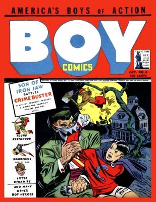 Book cover for Boy Comics # 6