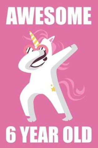 Cover of 6th Birthday Dabbing Unicorn