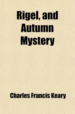 Book cover for Rigel, and Autumn Mystery