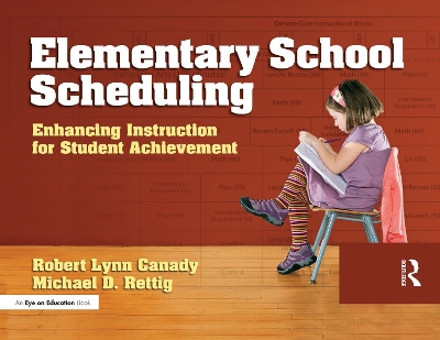 Book cover for Elementary School Scheduling