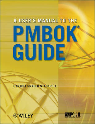 Book cover for A User's Manual to the PMBOK Guide