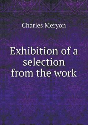 Book cover for Exhibition of a selection from the work