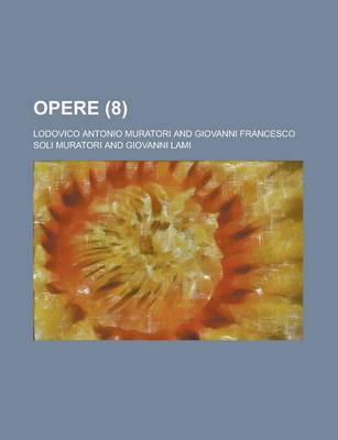 Book cover for Opere (8)