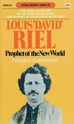 Book cover for Louis 'david' Riel