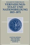 Book cover for Verfassungsstaat Und Nationsbildung 1815-1871