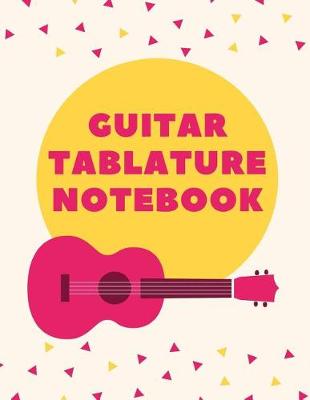 Book cover for Guitar Tablature Notebook