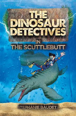 Book cover for The Dinosaur Detectives in The Scuttlebutt