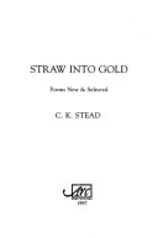 Cover of Straw into Gold