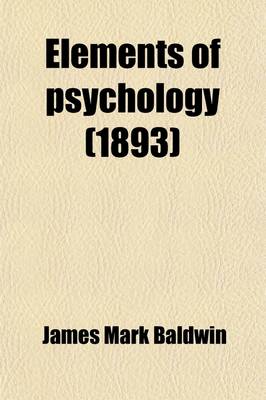 Book cover for Elements of Psychology