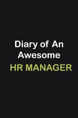 Book cover for Diary Of An Awesome HR manager