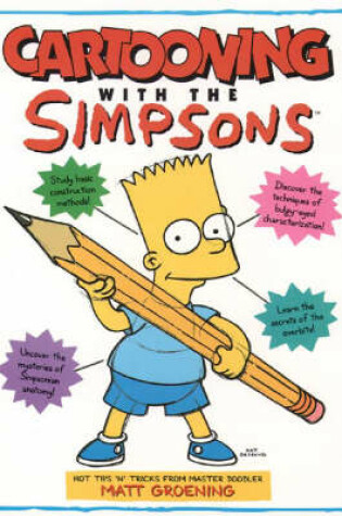 Cover of Cartooning with "The Simpsons"