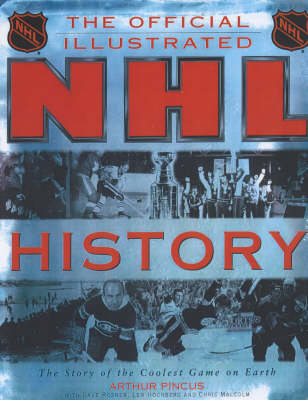 Book cover for The Official NHL Illustrated History