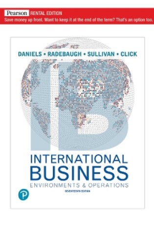 Cover of International Business [RENTAL EDITION]