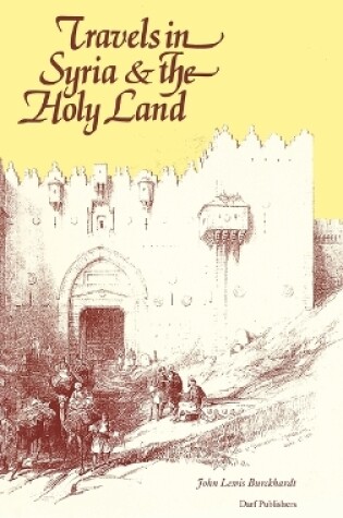 Cover of Travels in Syria and the Holy Land