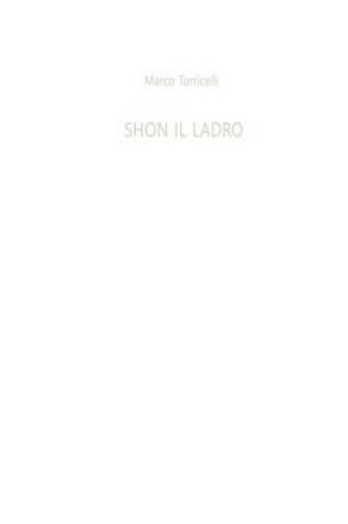 Cover of Shon Il Ladro