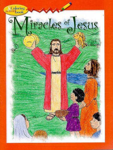 Book cover for Miracles of Jesus Color Bk (5pk)