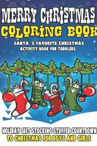 Cover of Merry Christmas Coloring Book