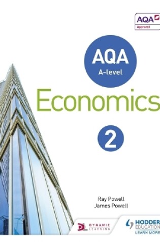 Cover of AQA A-level Economics Book 2