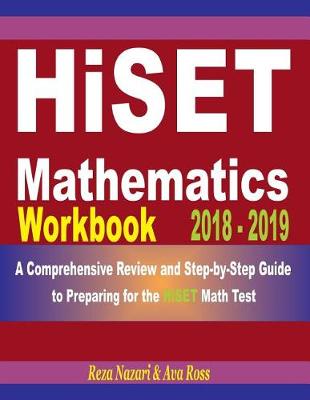 Book cover for Hiset Mathematics Workbook 2018 - 2019