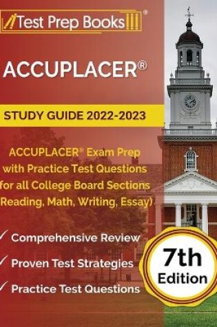 Cover of ACCUPLACER Study Guide 2022-2023