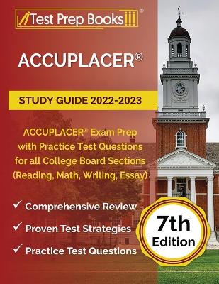 Book cover for ACCUPLACER Study Guide 2022-2023