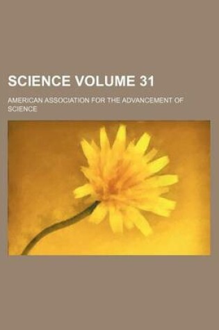 Cover of Science Volume 31