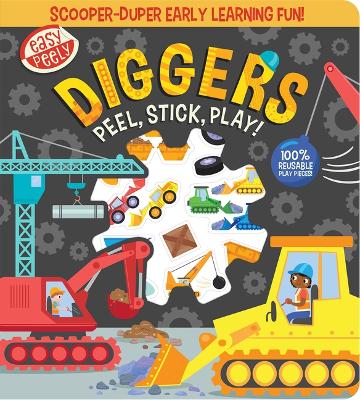 Cover of Easy Peely Diggers - Peel, Stick, Play!