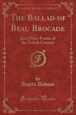 Book cover for The Ballad of Beau Brocade