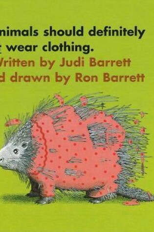 Cover of Animals Should Definitely Not Wear Clothing