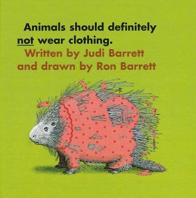 Book cover for Animals Should Definitely Not Wear Clothing