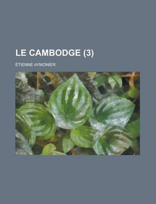 Book cover for Le Cambodge (3)