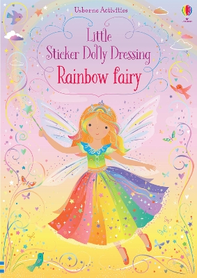 Book cover for Little Sticker Dolly Dressing Rainbow Fairy